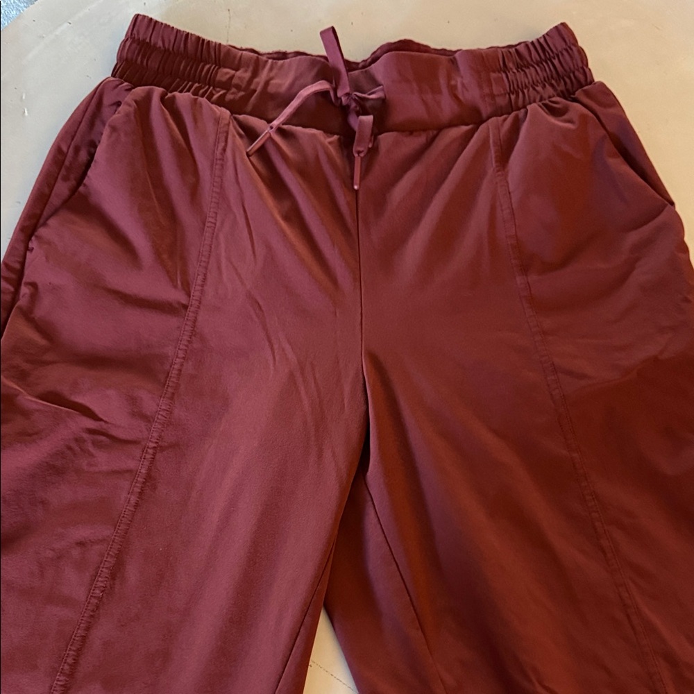 All in Motion Burgundy Track Pants